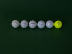 golfball vergleich sichtbarkeit farben diffuse sicht