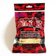 Stinger Tee Pro XL Competition 3 Zoll 125Stück Packung vorne