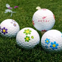 Vision Goker Daisy-Flower Golfbälle Wiese