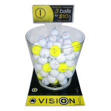 Vision Golfbälle Theken Display B2B