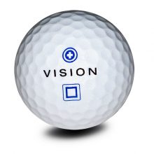 Vision Pro Tour X ArcticWhite Golfball Front