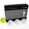 Pro Tour TestTheVision Set 12er Box Golfbälle Weiß Gelb
