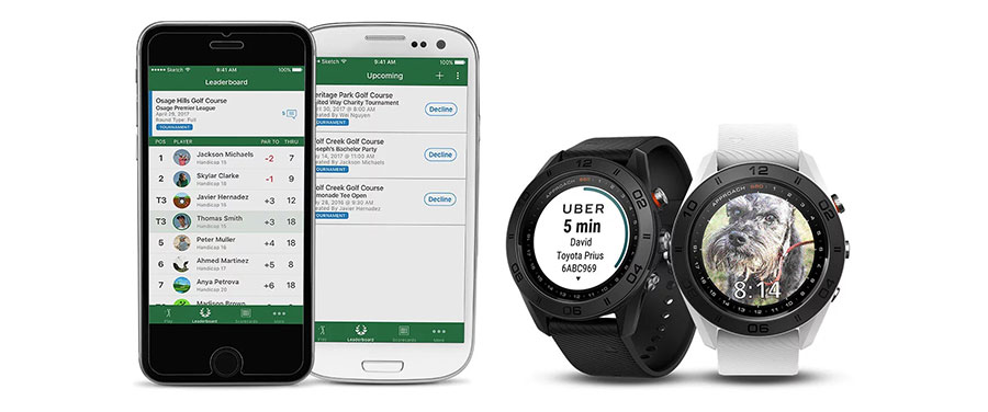 Garmin Approach S60 GPS Golfuhr persönliche Uhr mit Smart Funktionen