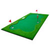Golf Puttingmatte Set 300x150cm Kunstrasen Ansicht vorne rechts