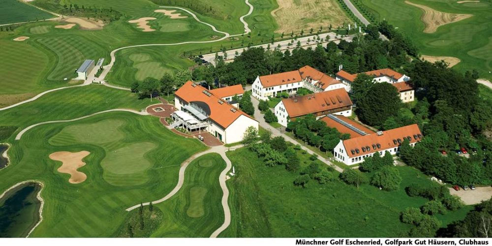 Münchner Golf Eschenried Golfpark Gut Häusern Clubhaus
