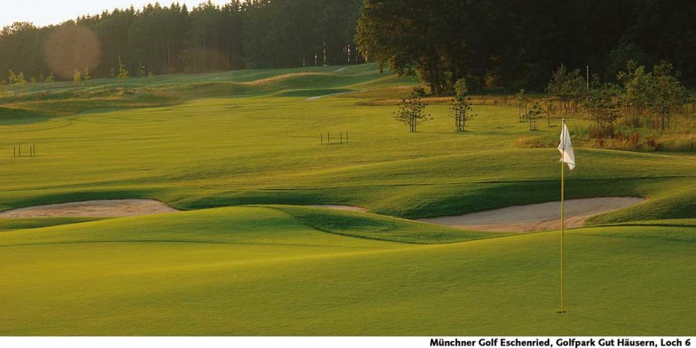 Münchner Golf Eschenried Golfpark Gut Häusern Loch 6