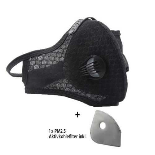 Blau 40 STK Mundschutz mit Filter,Mundbedeckung Stoff mundschutz Baumwolle Atmungsaktive Gesichtsschutz für Erwachsene Camping,Laufen,Radfahren 