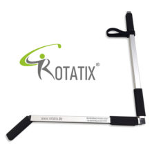 GOSWO Rotatix® Golfschwung Trainingstool Ansicht zusammengesteckt Logo