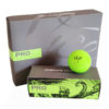 Vice PRO SOFT Neon Lime Golfbälle Gelb Ansicht 12er Box