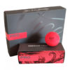 Vice PRO SOFT Neon Red Golfbälle Rot Ansicht 12er Box