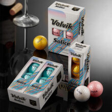 Volvik Solice Golfbälle Metallic Cover 6er Box Titelbild