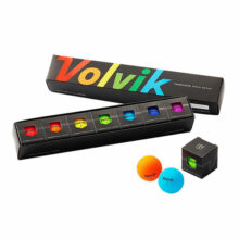 Volvik Vivid Rainbow Pack Golfbälle Bunt Mix ausgepackt