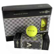 Vision Pro Tour V Pro Std Yellow Golfbälle 12er Box