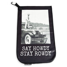 Golf Club Towel Say Howdy Stay Rowdy - Car komlett frei