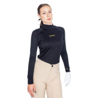 Damen Black TENCEL™ Long Sleeve Front