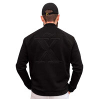 Herren Black Nature Crewneck Bio Baumwolle back