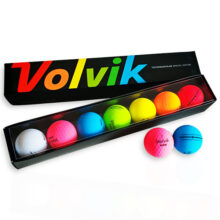 Volvik VIVID Rainbow Pack Golfbälle Bunt Mix