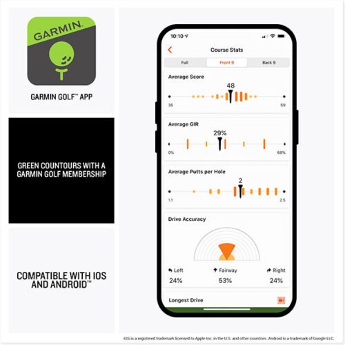 Garmin Approach Z10 GPS Laser Entfernungsmesser App Garmin Approach Z10 GPS Laser Entfernungsmesser App