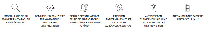 Garmin Approach Z10 GPS Laser Entfernungsmesser Leistung Garmin Approach Z10 GPS Laser Entfernungsmesser Leistung