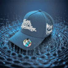 Netz-Basecap Golf & Daydrinking Petrol neu