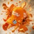 Netz-Basecap Where´s my fucking Caddy Orange